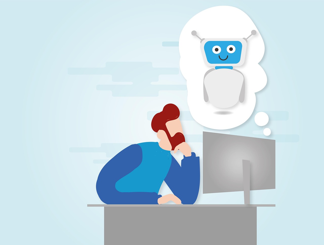 Abstract network graphic for AI in Threat Detection webinar